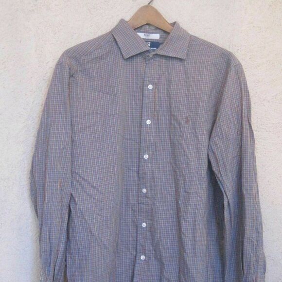 POLO RALPH LAUREN Mens Shirt Large Vintage - Picture 1 of 4